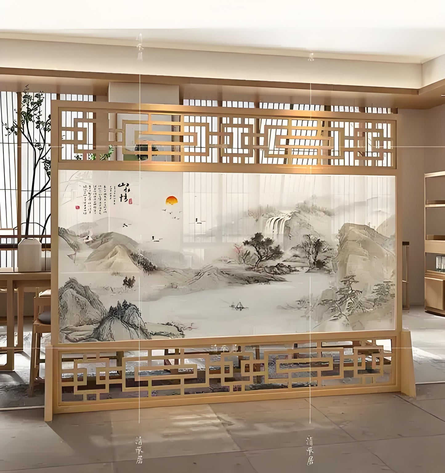 Office partition door