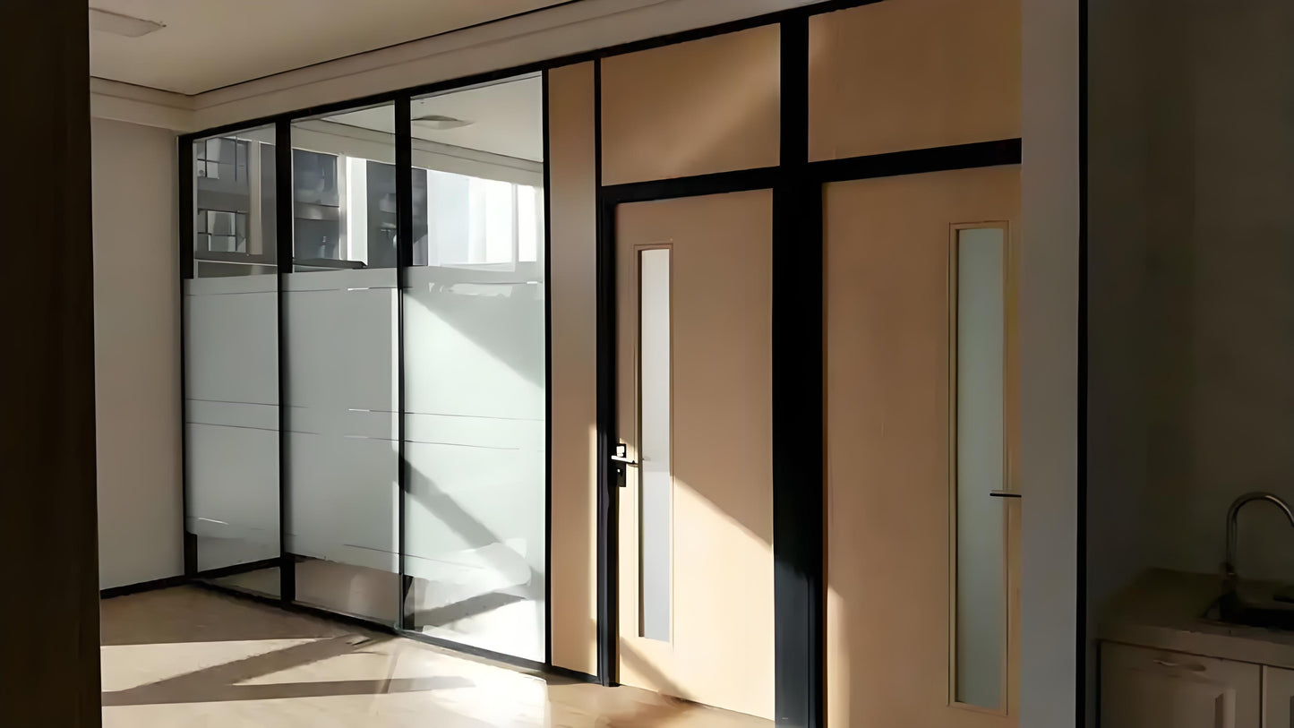 Office partition door