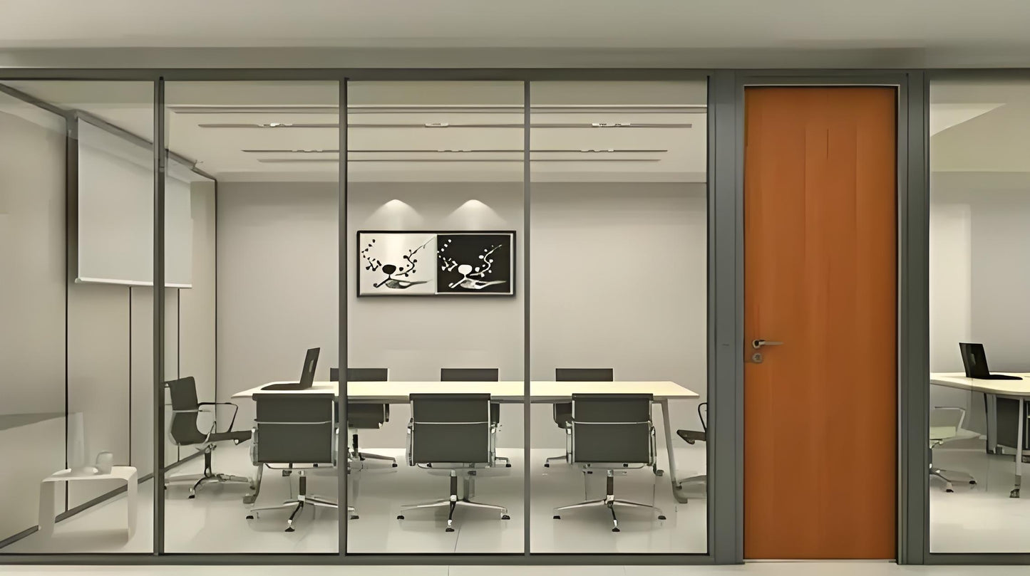 Office partition door