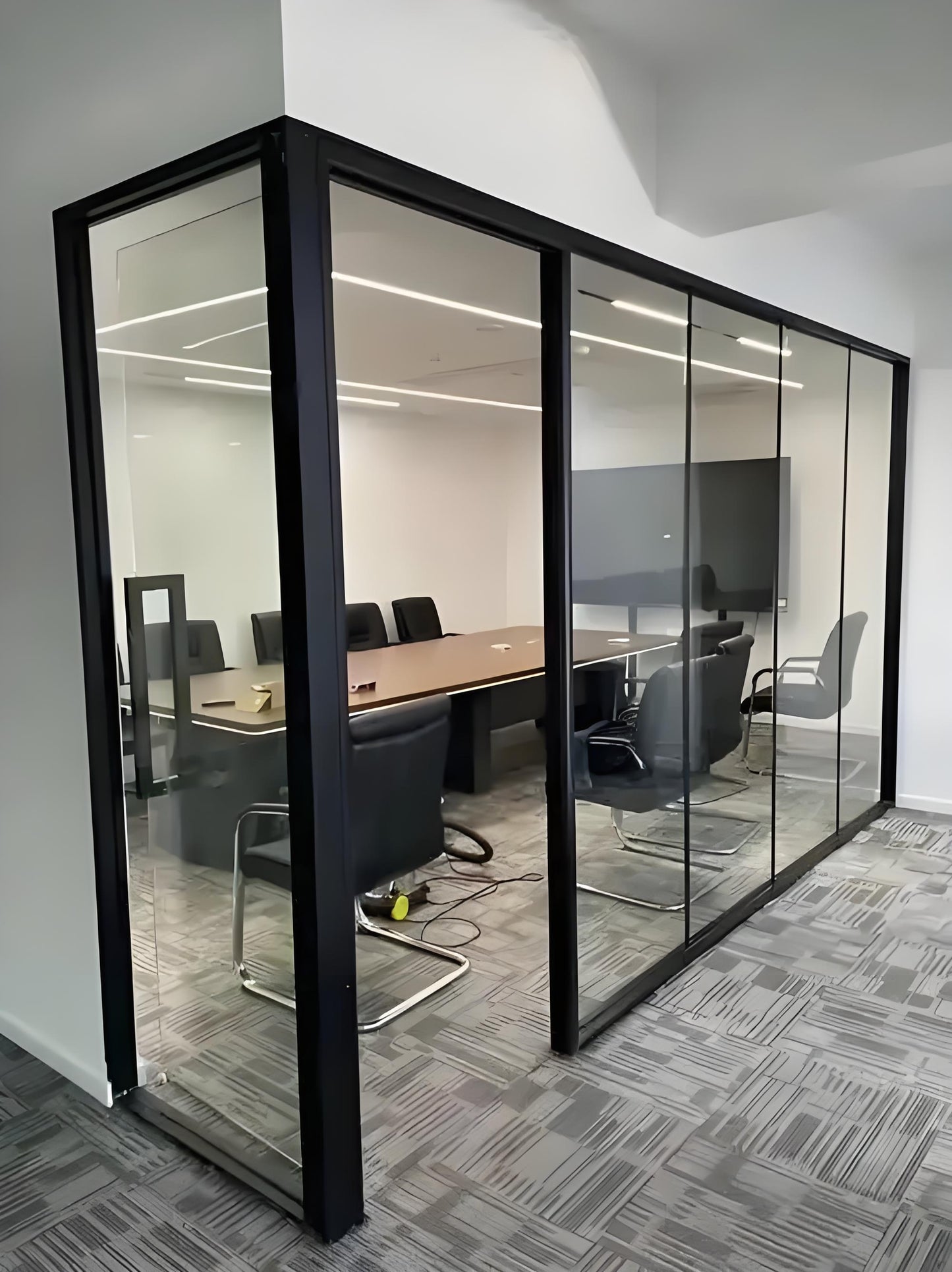 Office partition door