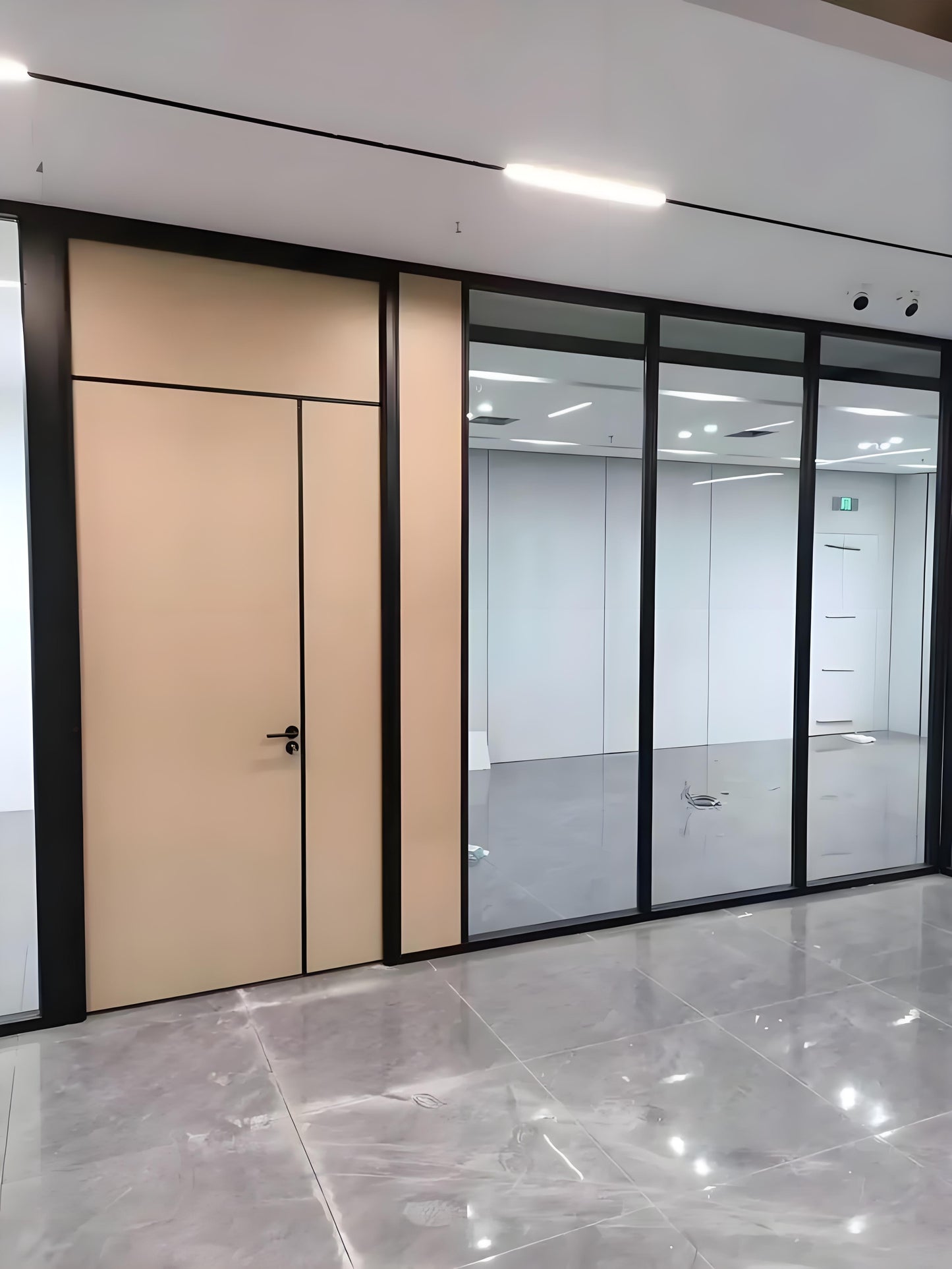 Office partition door