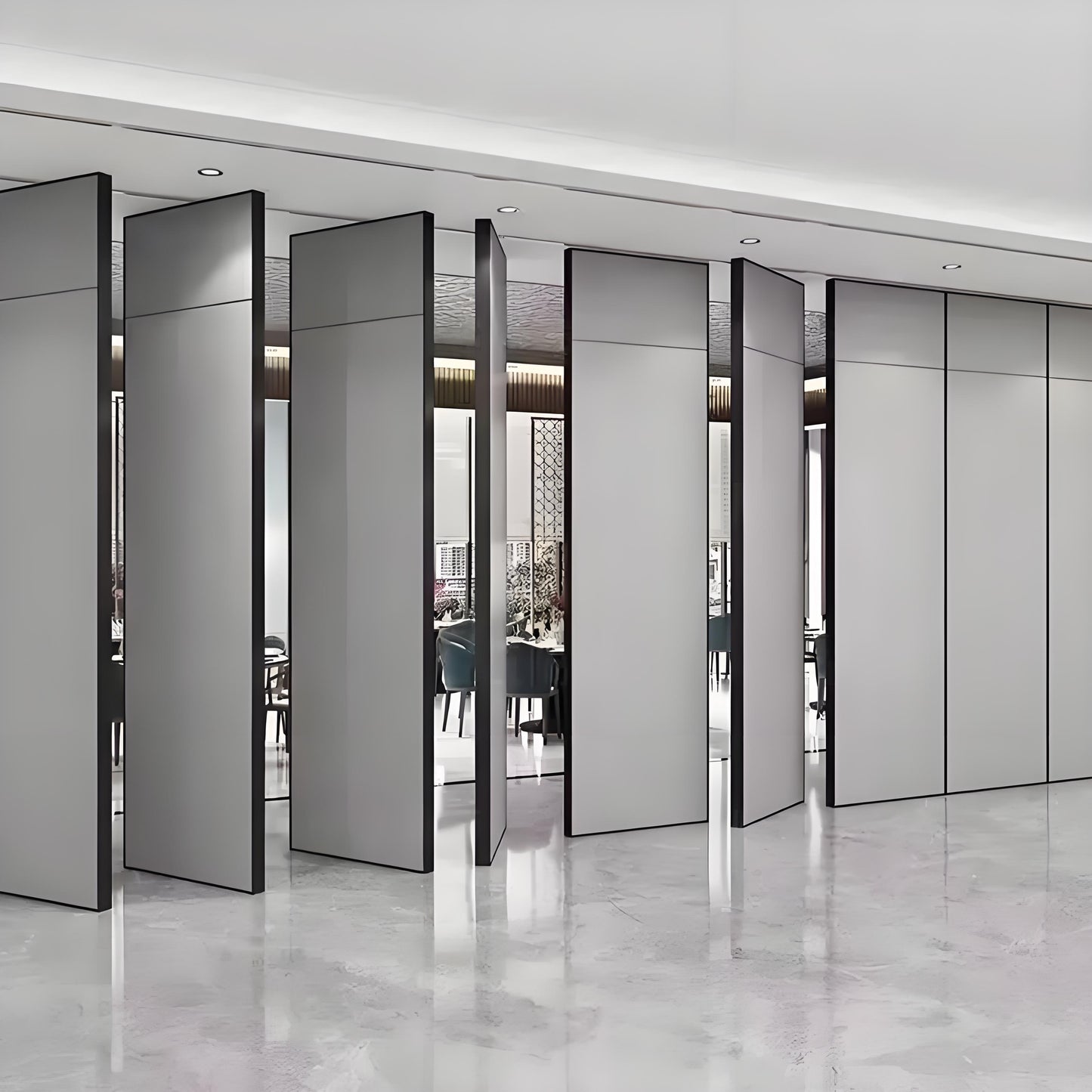 Office partition door