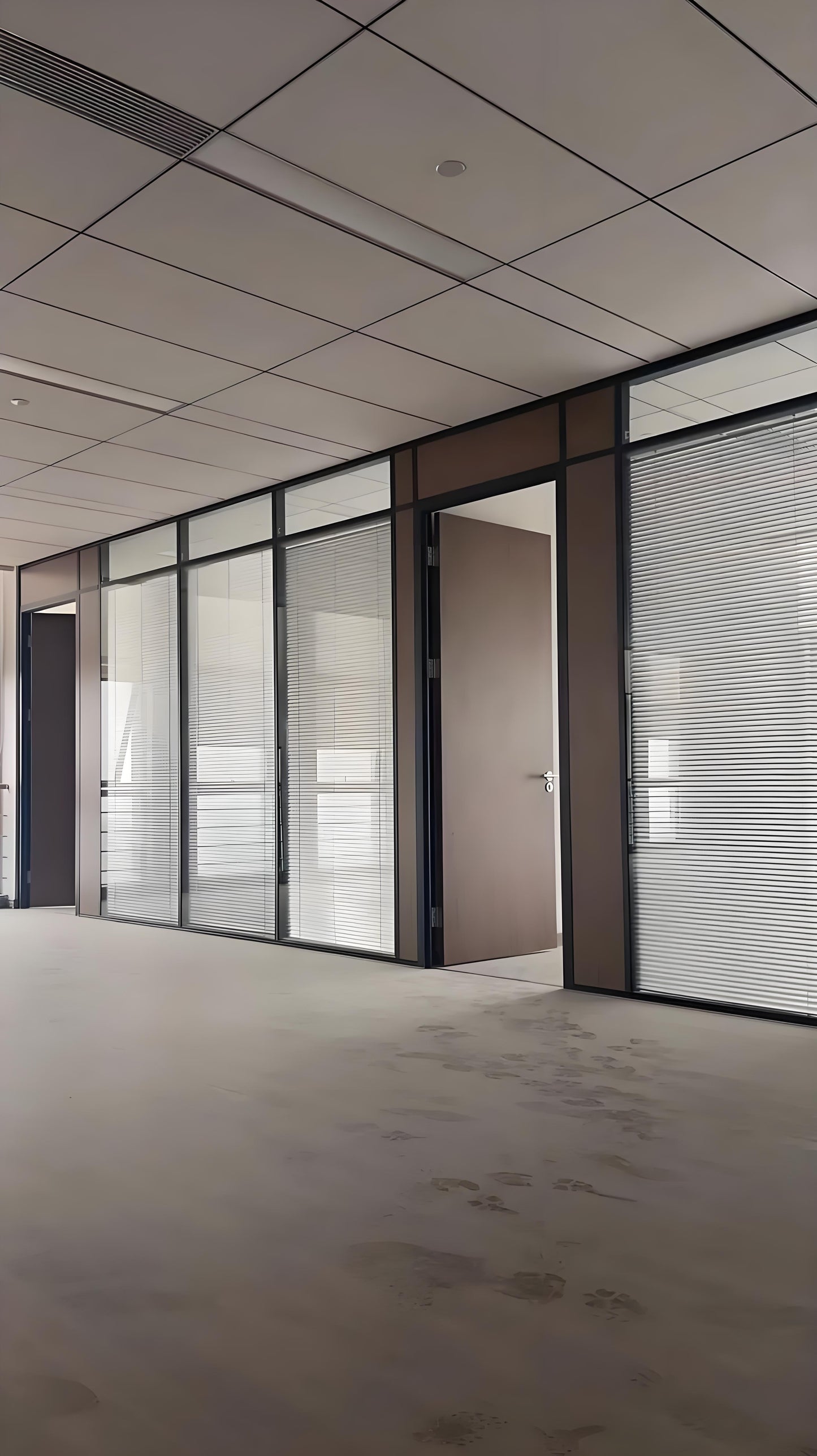 Office partition door