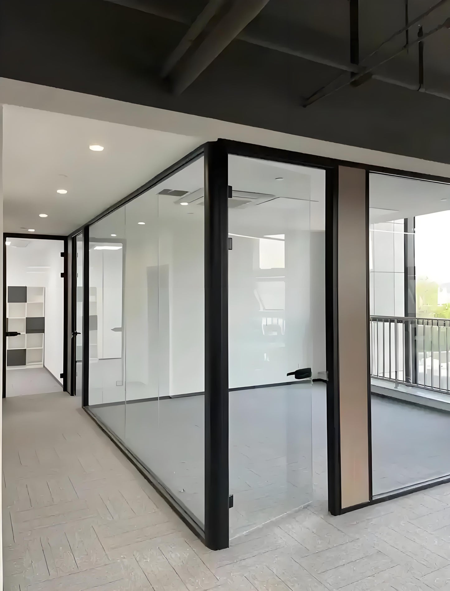 Office partition door