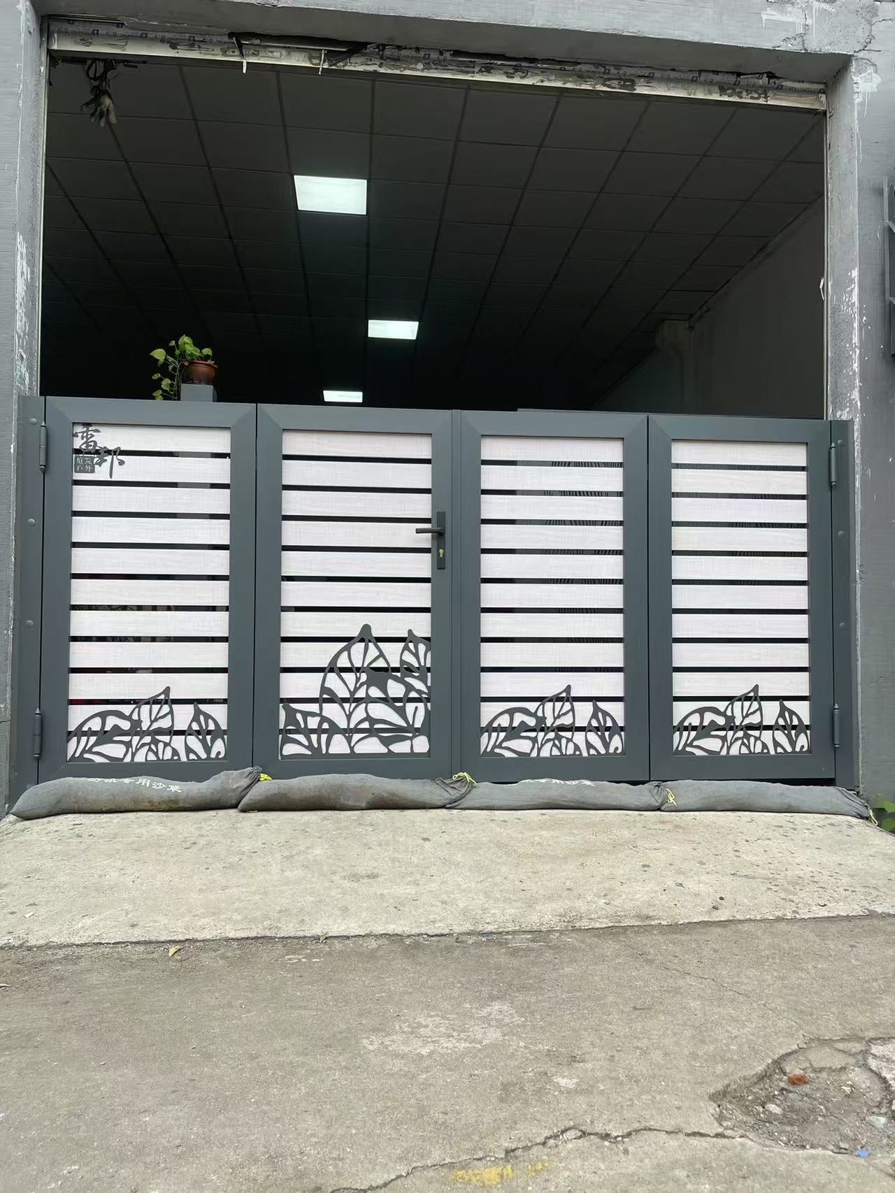 courtyard door