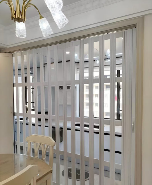 PVC folding door