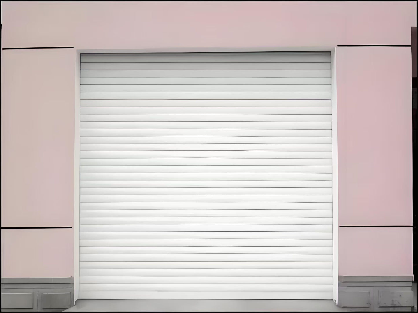 Rolling shutter door