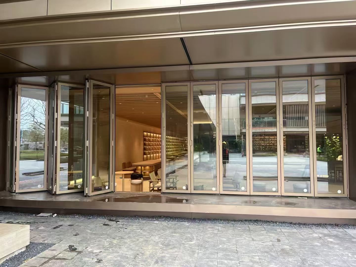 Folding door