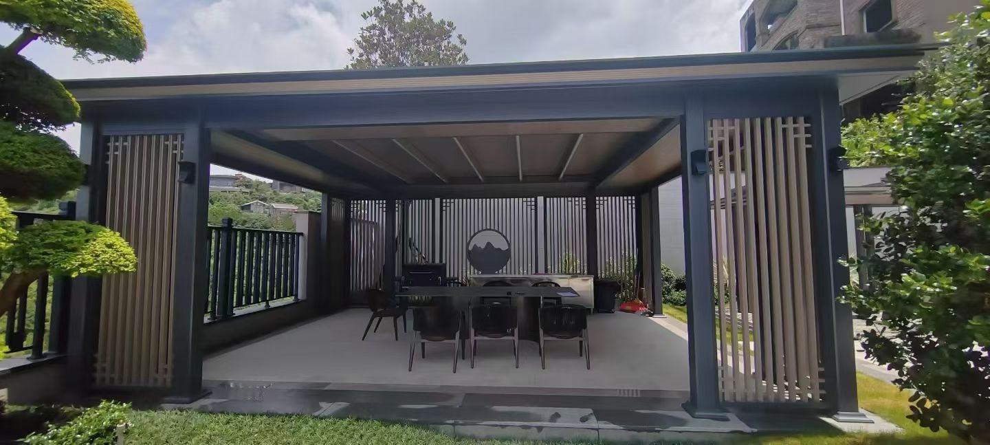 Electric gazebo