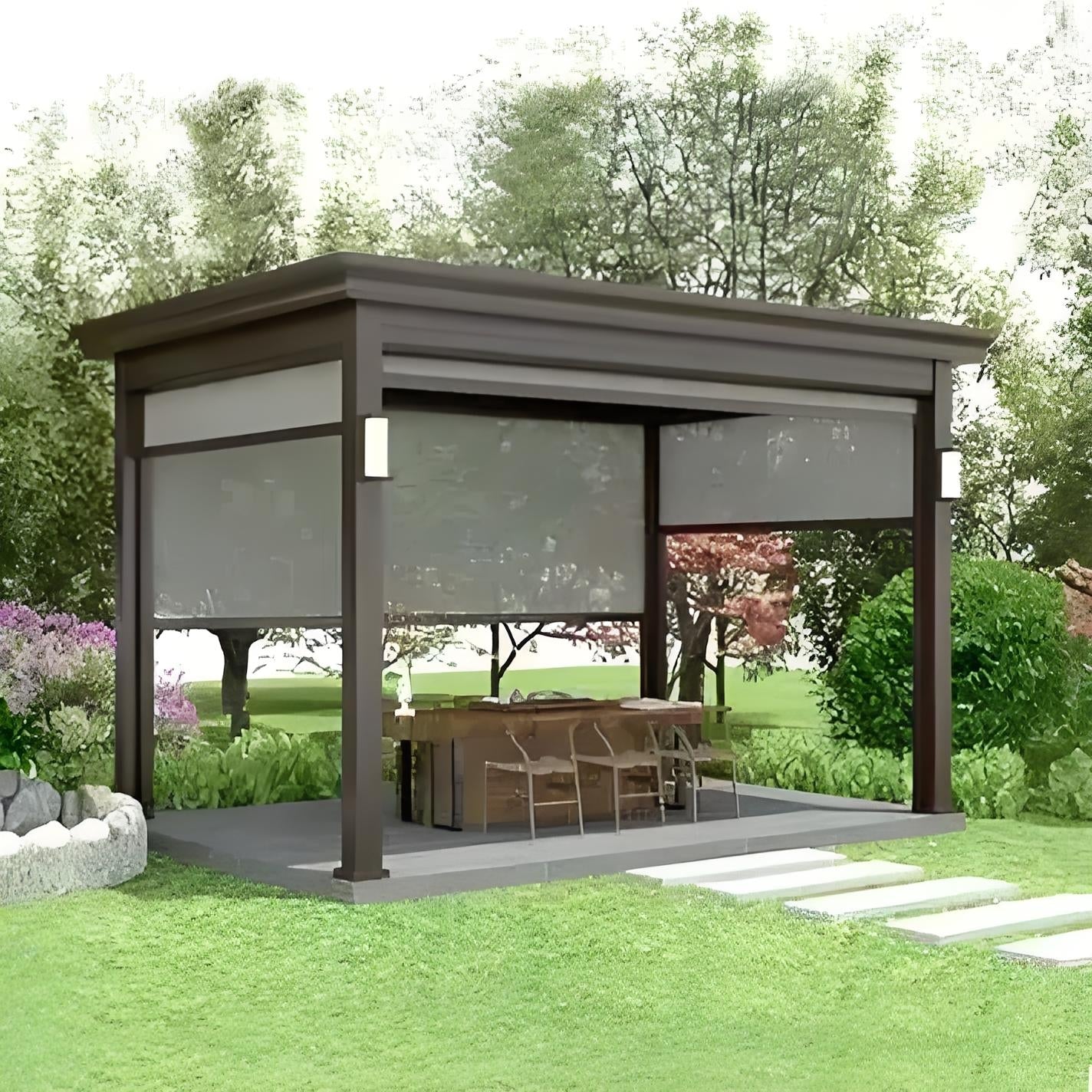 Electric gazebo