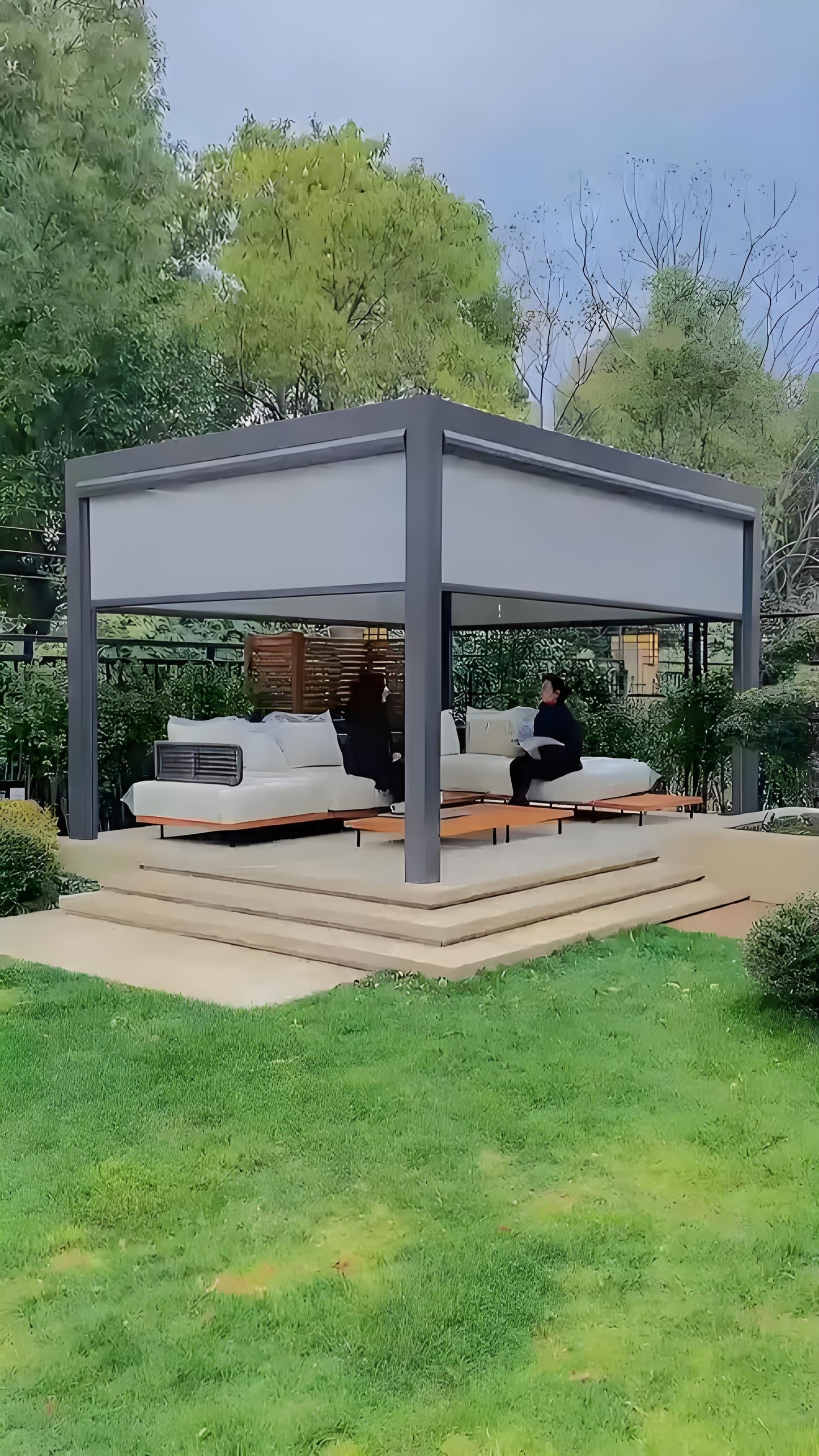 Electric gazebo