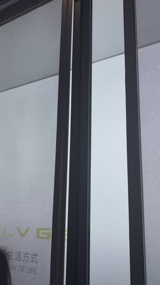 Panoramic six-track sliding window