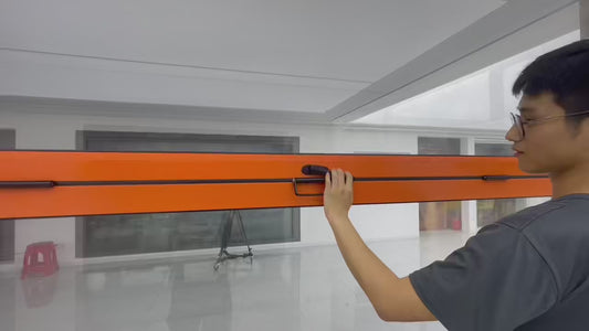 Manual folding window