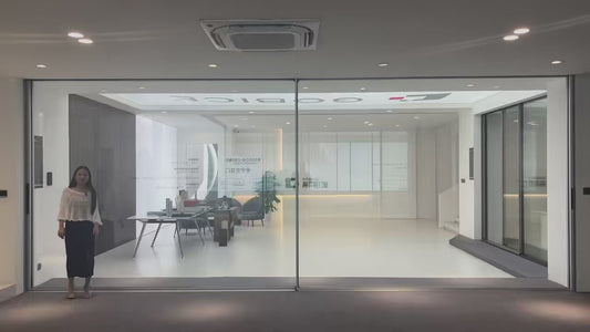 Panoramic sliding door